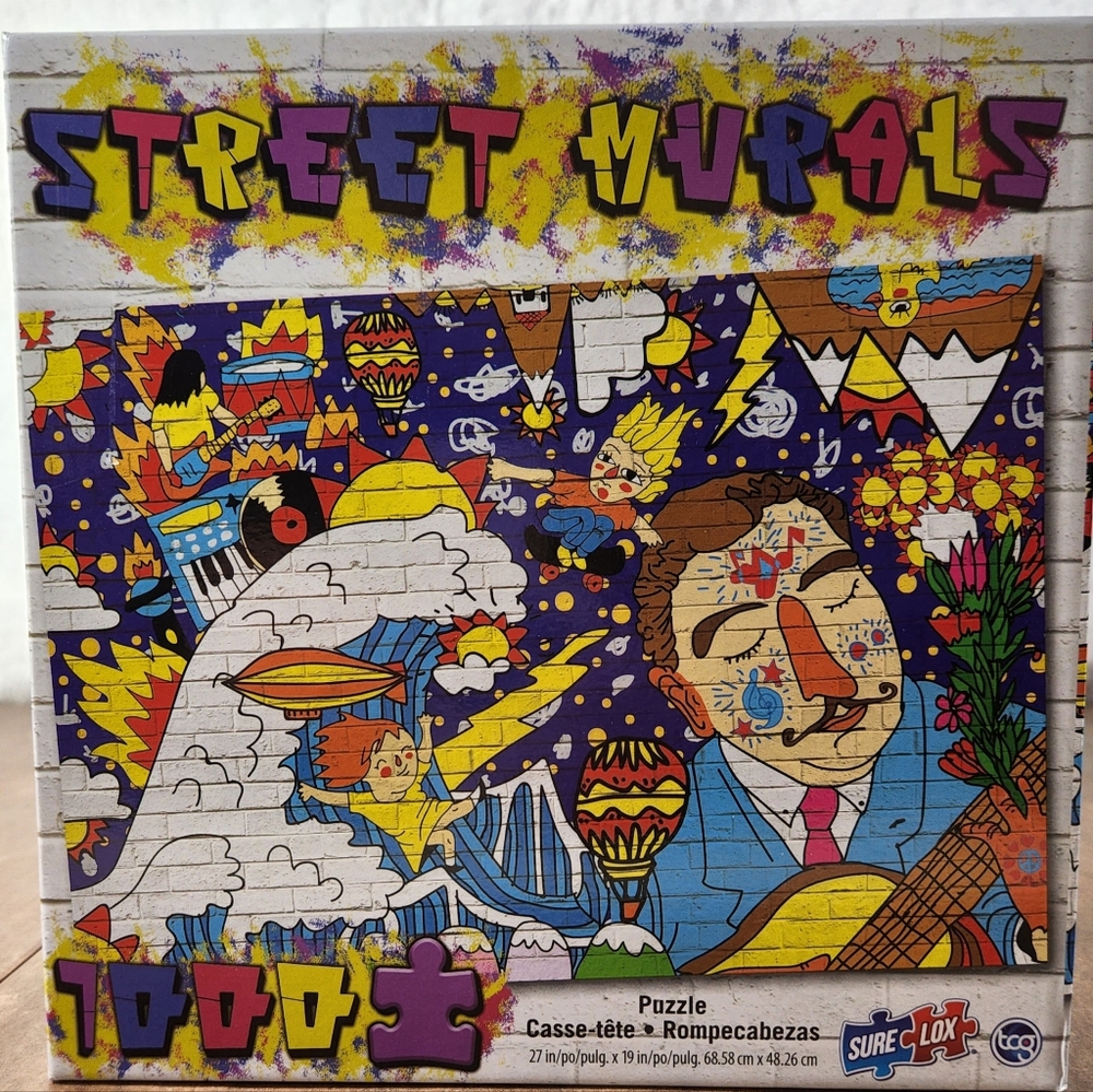 NEW 1000 piece Street Murals puzzle